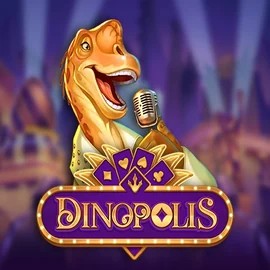 Dinopolis slot logo by Push Gaming at Wbetz Casino