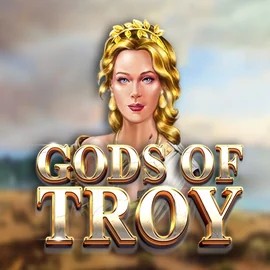 Gods of Troy slot logo by Red Tiger Gaming at Wbetz Casino