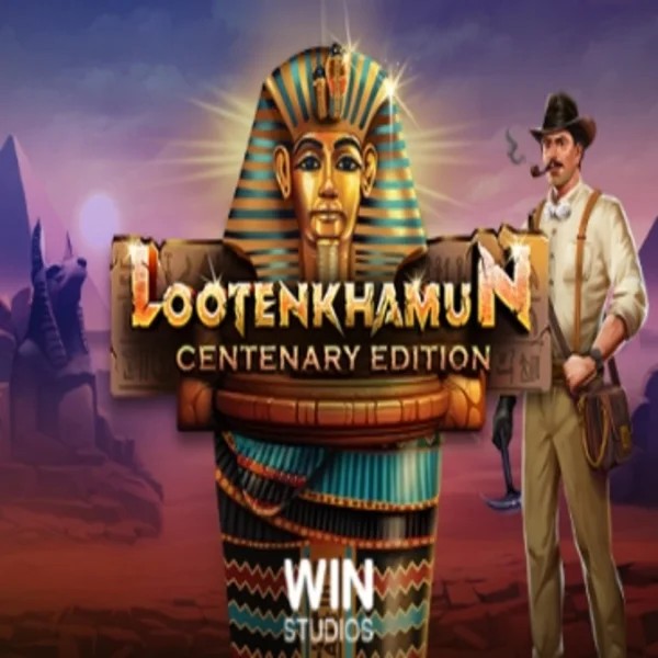 Official Slots logo: Loot'en Khamun the Dead Sea Scrolls by Win Studios at Wbetz Casino