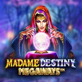 Madame Destiny Megaways logo by Pragmatic Play at Wbetz Casino