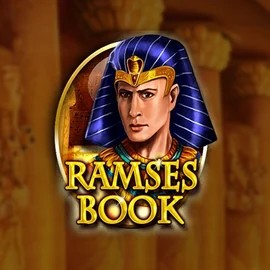 Ramses Book Deluxe slot logo by Gamomat at Wbetz Casino