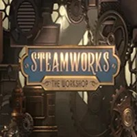Official Slots logo: Steamworks The Workshop by Peter & Sons at Wbetz Casino